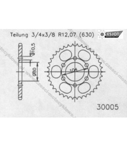 Zębatka tylna ESJOT