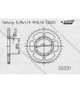 Zębatka tylna ESJOT
