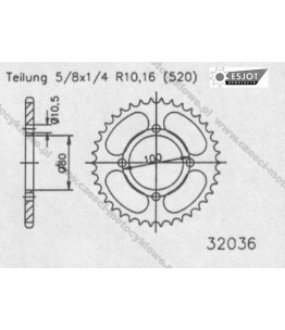 Zębatka tylna ESJOT