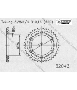 Zębatka tylna ESJOT