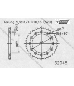 Zębatka tylna ESJOT