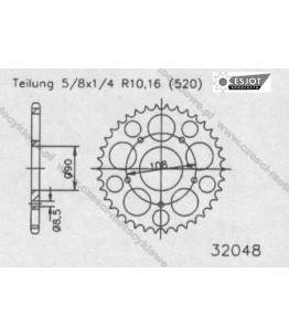 Zębatka tylna ESJOT