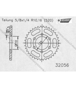 Zębatka tylna ESJOT