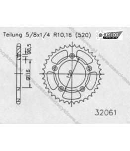 Zębatka tylna ESJOT