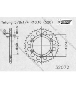 Zębatka tylna ESJOT