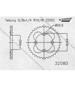 Zębatka tylna ESJOT