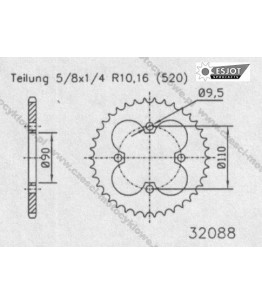 Zębatka tylna ESJOT