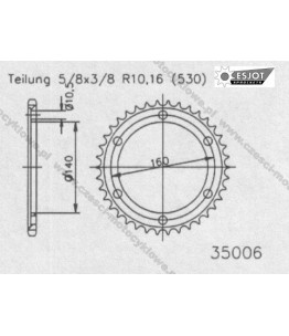 Zębatka tylna ESJOT