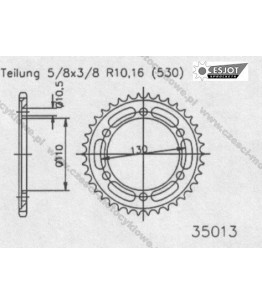 Zębatka tylna ESJOT