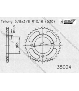 Zębatka tylna ESJOT