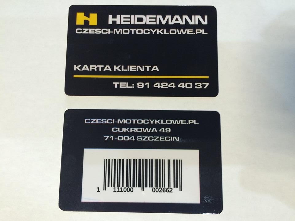 Karta klienta Heidemann 1